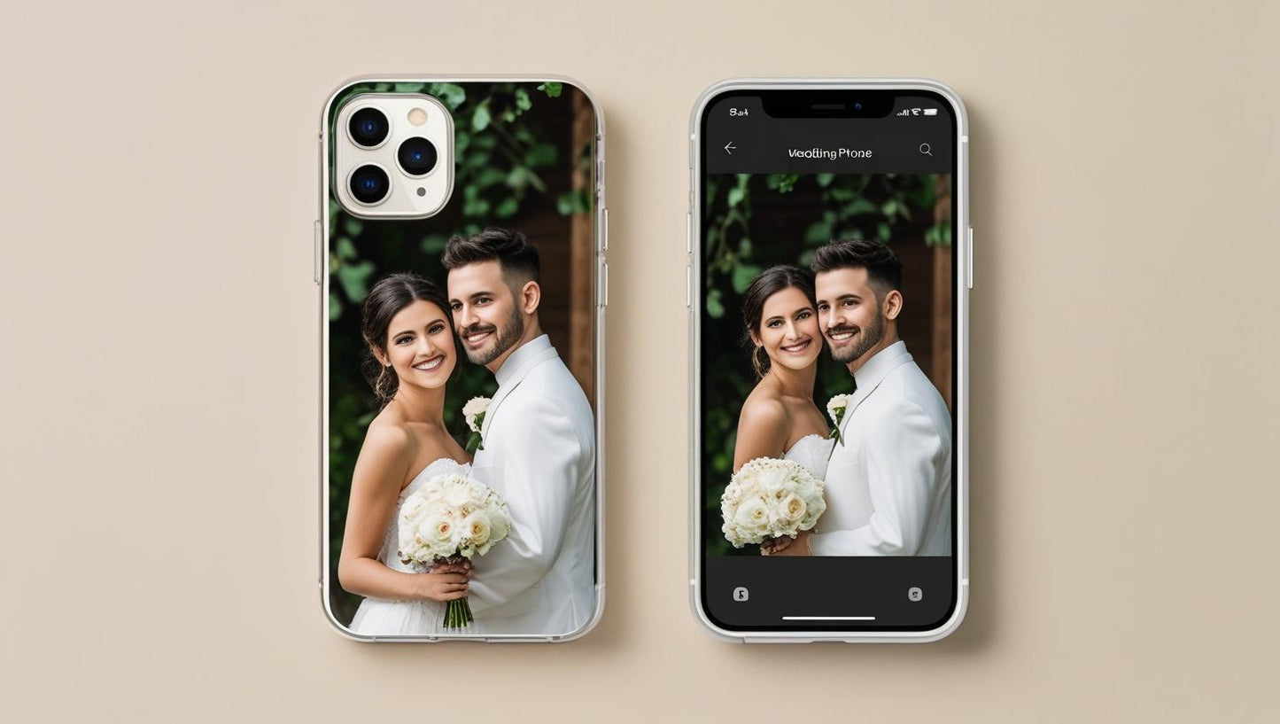 Coque de téléphone personnalisée – avec photo, texte ou logo