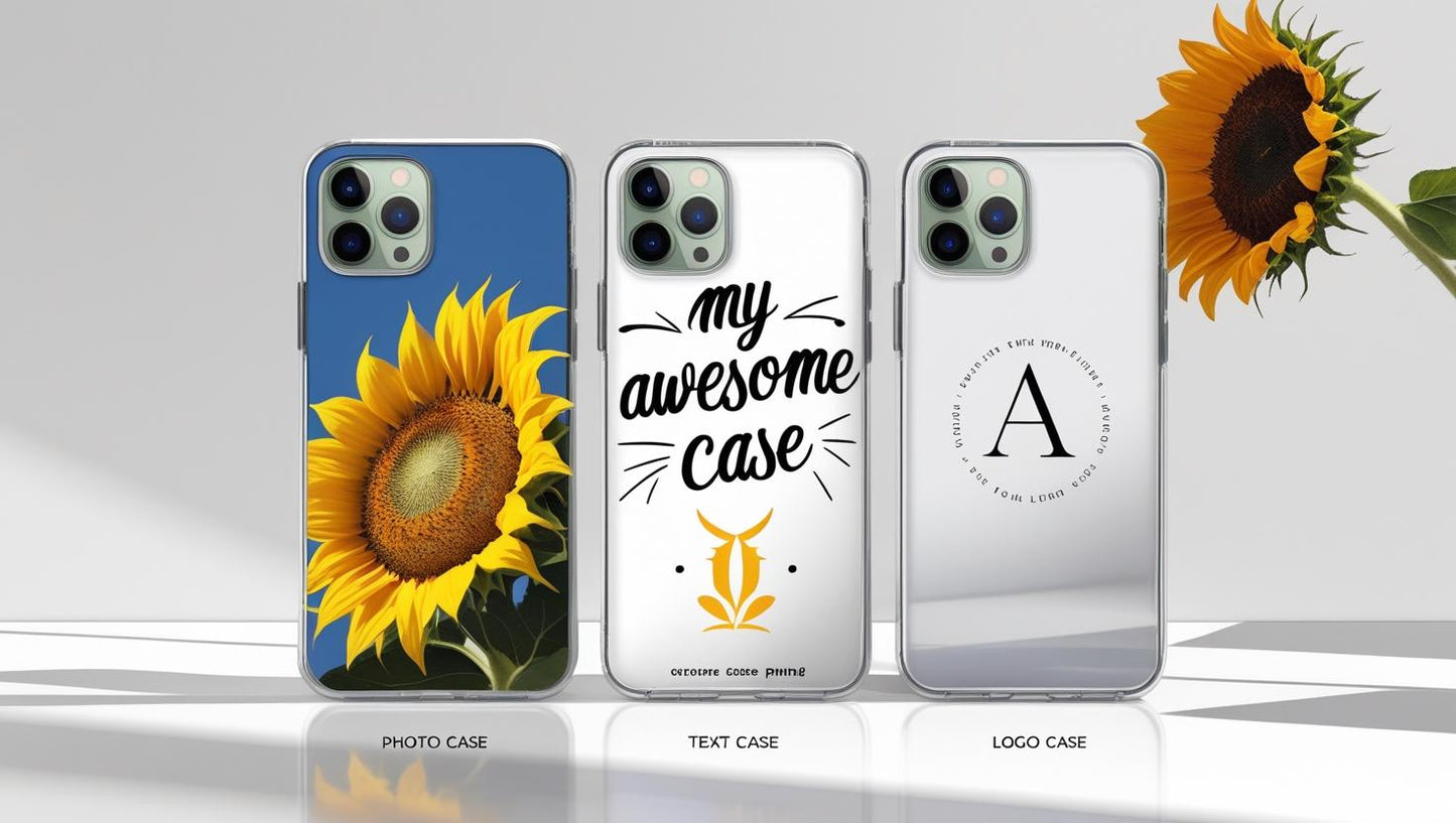 Coque de téléphone personnalisée – avec photo, texte ou logo